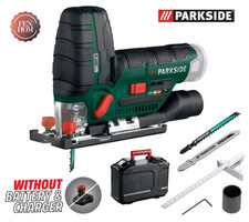 Parkside Cordless Jigsaw 12v Reciprocating Saw + Swiss Blades NEW - BARE UNIT