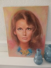 Rare Vintage Louis Shabner Calendar Print on Board - Excellent Condition