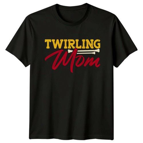 Twirling mom womens shirt - twirling,