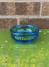 Vintage Citroën Blue Glass