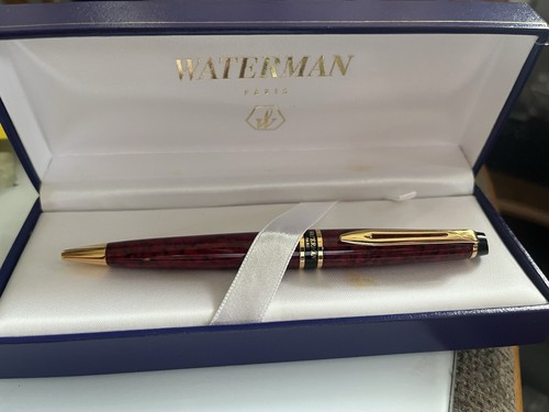 Waterman paris red marbled - waterman,