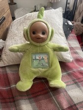 Teletubbies Dipsy 15" Soft Plush Toy Tomy 1996 Vintage Rare Working