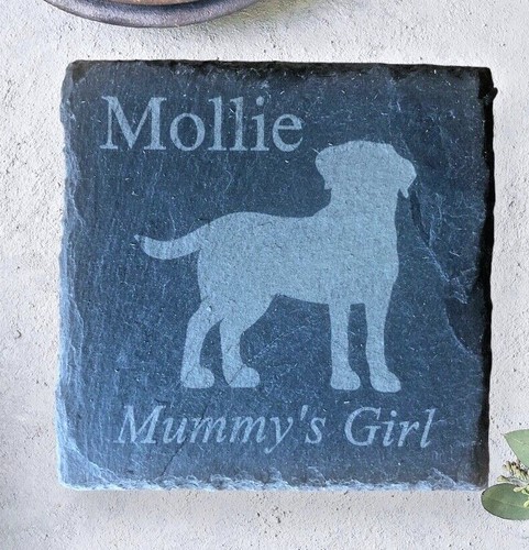 Personalised dog slate - dog,