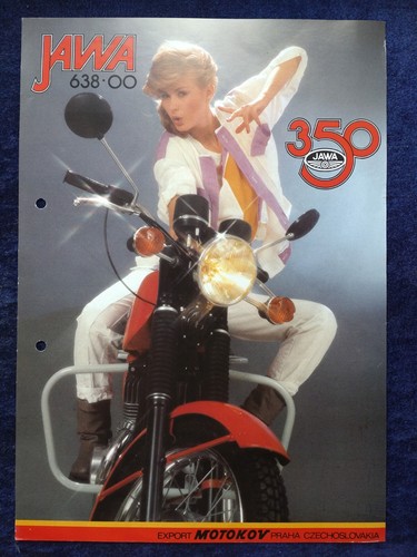 Jawa 350 brochure punched - brochure,