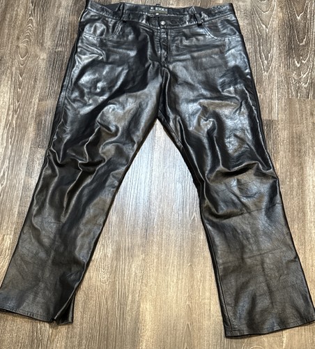 Kookie black heavy - black, leather