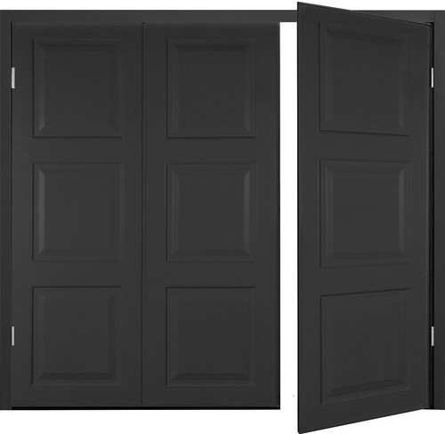 New side hinged garage - new, door