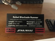 Star Wars Lego 10019: Rebel Blockade Runner 100% Complete & Instuctions