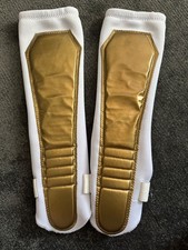 pro wrestling gear kickpads, soft foam and elastic for under footwear