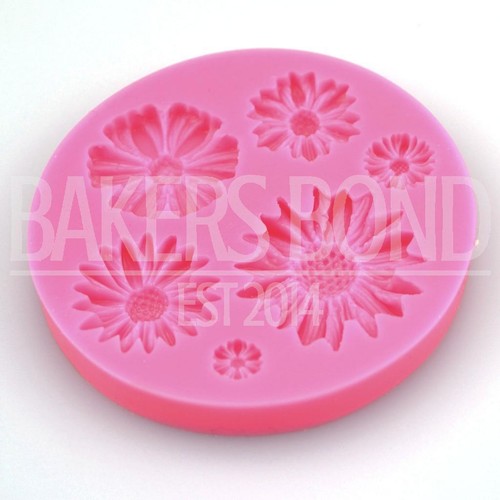 Cute flower silicone mould - silicone,