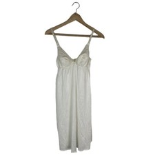 Vintage Satin Sissy Nightie St Michael Size 16 Lace Shiny Baby Doll Nightie 80s