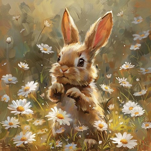 Fountor rabbit paint - fountor, by