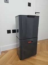 Joseph Joseph Totem Max 60L Waste and Recycling Bin - Carbon Black (30106)