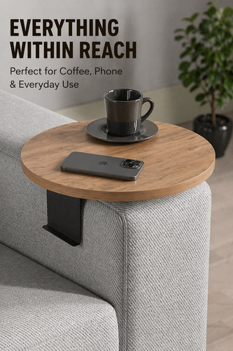 Sofa arm tray - tray, for