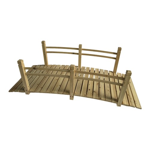 Garden bridge wooden - garden,