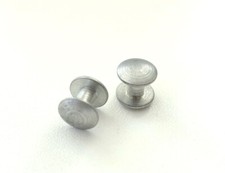 GERMAN ARMY WWII WW2 M40 HELMET CHINSTRAP STUDS set of 2