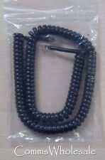 Replacement 12 Foot Telephone Handset Curly Cord (approx 62 cm coiled)  Black