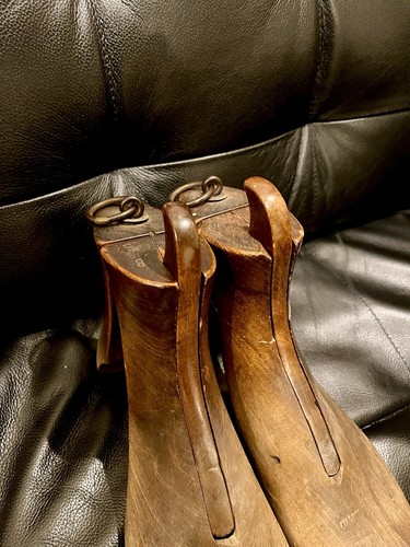 Vintage wooden cobbler - wooden, boot