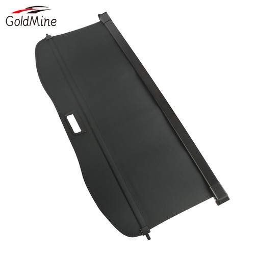 Rear black parcel shelf cover - rear,