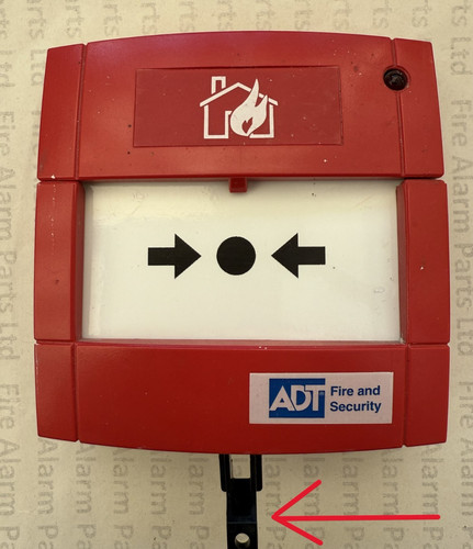 Adt test key for - alarm,