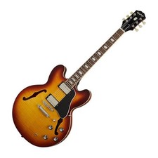 Epiphone - ES-335 Figured - Raspberry Tea Burst,  HH, No Tremolo, Laurel Fingerb