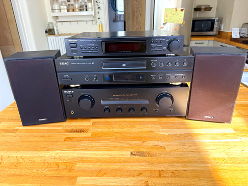 Sony system amp speakers - sony,