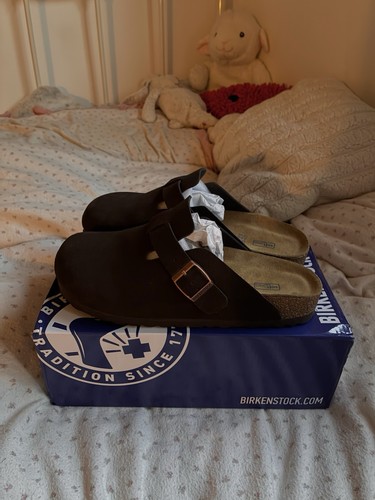 Mocha brown boston clog - mocha,