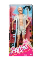 Barbie The Movie Ken Signature Doll Pastel Striped Beach Matching Set HPJ97