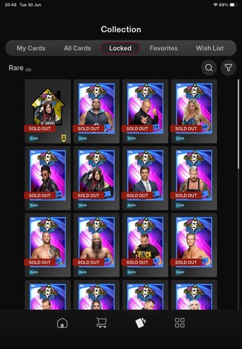 Digital cards for - wwe, topps