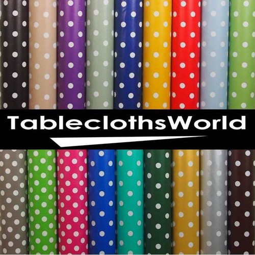 Polka dots pvc vinyl - polka,