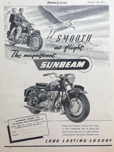 Sunbeam original 1953 w - original, b/w