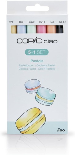 Copic ciao set pastels - set,