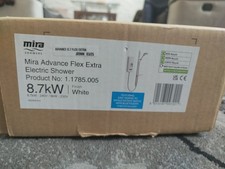 Mira Advance Flex Extra Electric Shower 8.7kW White