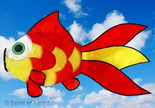 Goldfish windsock for flagpole - windsock,