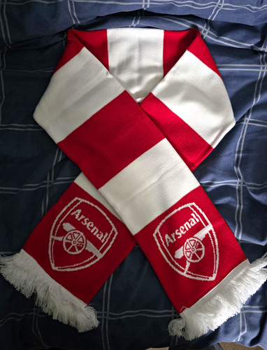 Unworn arsenal red white - unworn,