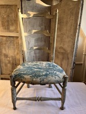 Antique Fabric Chair , Vintage