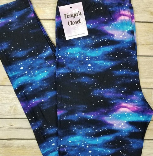 Blue space galaxy - galaxy, print