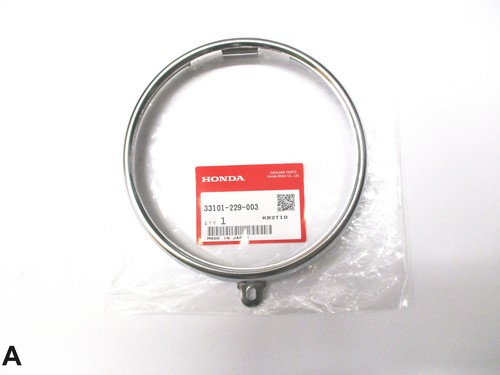 Chrome ring headlight lamp rim