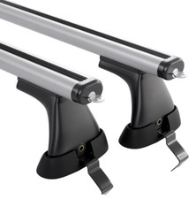 Roof Bars M0KL Aero 130cm (Pair Of) For Renault Scenic mk III MPV (09-16)
