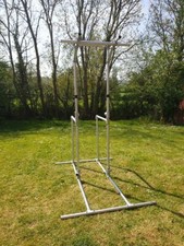 Freestanding Pull Up Bar & Dip Bar - Home Gym, Pull Ups, Chin Ups! Custom Sizes!