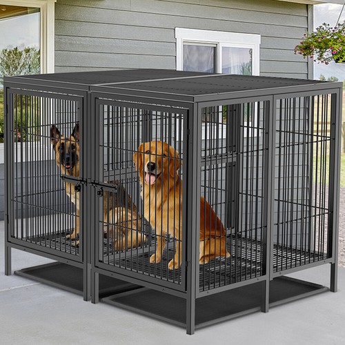 Heavy duty dog cage - heavy,