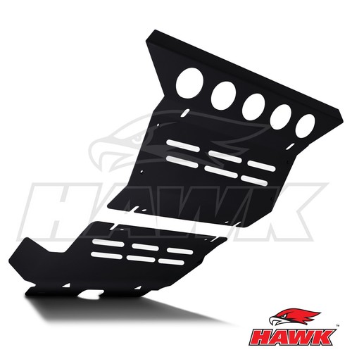 Black skid plate steel sump - skid,