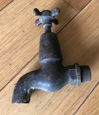 VINTAGE SOLID  BRASS TAPS  RefXX - ( Black D 12)