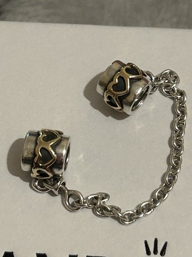 Pandora silver and 14kt - silver,