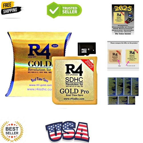 Sdhc gold pro usb - r4, +