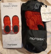 Nordisk Unisex Mos Red Warm Camping Anti Slip Duck Down Shoes Trainers xs 31-34