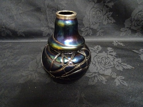 Antique bohemian glass loetz - loetz,