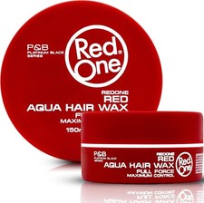 RedOne Hair Styling Wax Firm Hold Hair Gel Wax 150ml x6