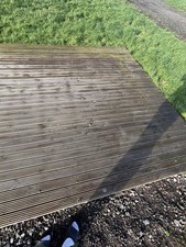 Large Decking On 4 By 2 Base