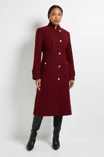 Wallis Berry Coat Womens Workwear Jackets & Coats