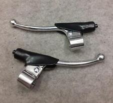 ALLOY AMAL TYPE LEVERS WITH COVERS SCRAMBLE  PRE 65 .TRIALS VINDURO CAFE RACER 